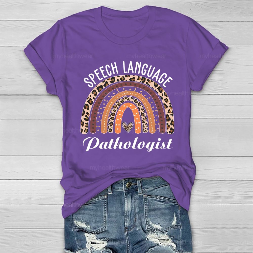 Speech Language Pathologist Healthwear T-shirt