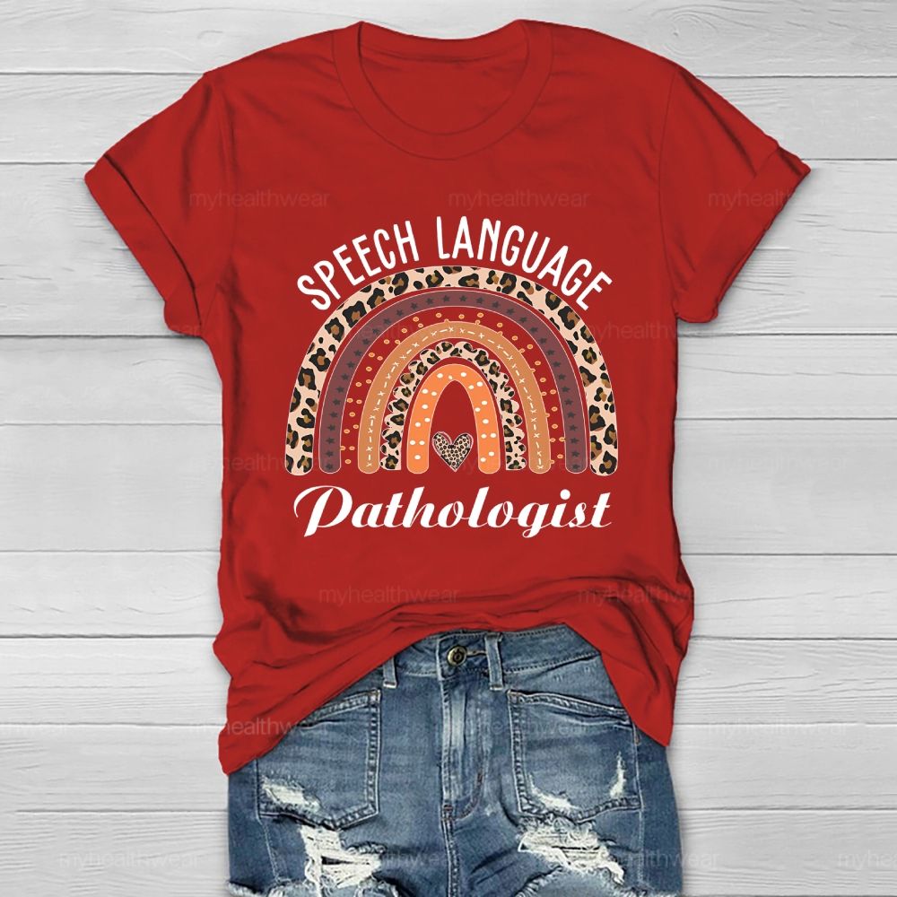 Speech Language Pathologist Healthwear T-shirt