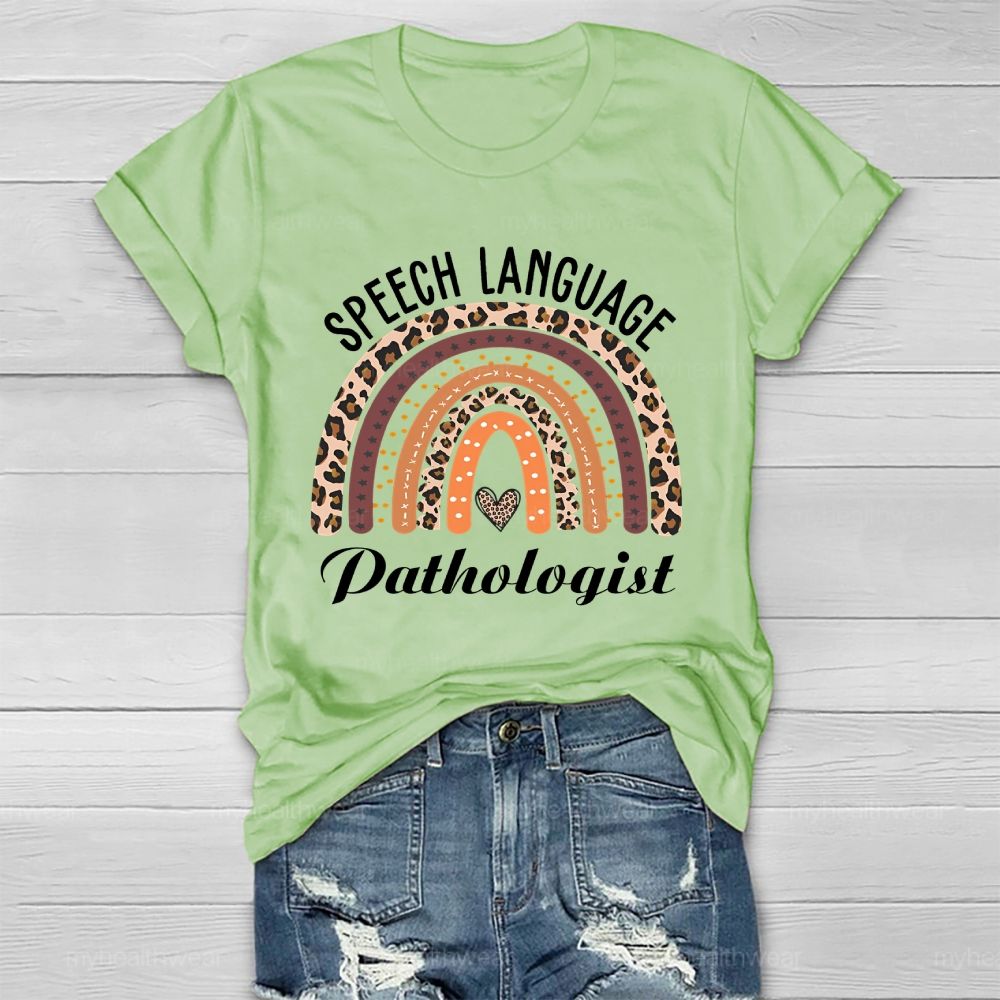 Speech Language Pathologist Healthwear T-shirt