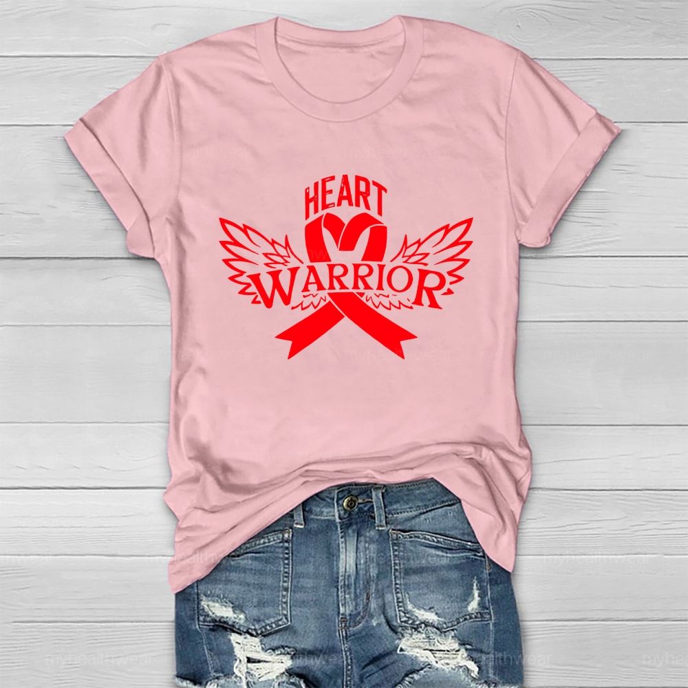 Heart Warrior CHD Awareness Healthwear T-shirt