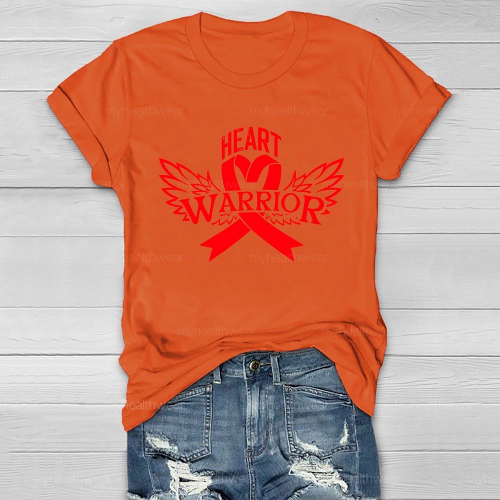 Heart Warrior CHD Awareness Healthwear T-shirt