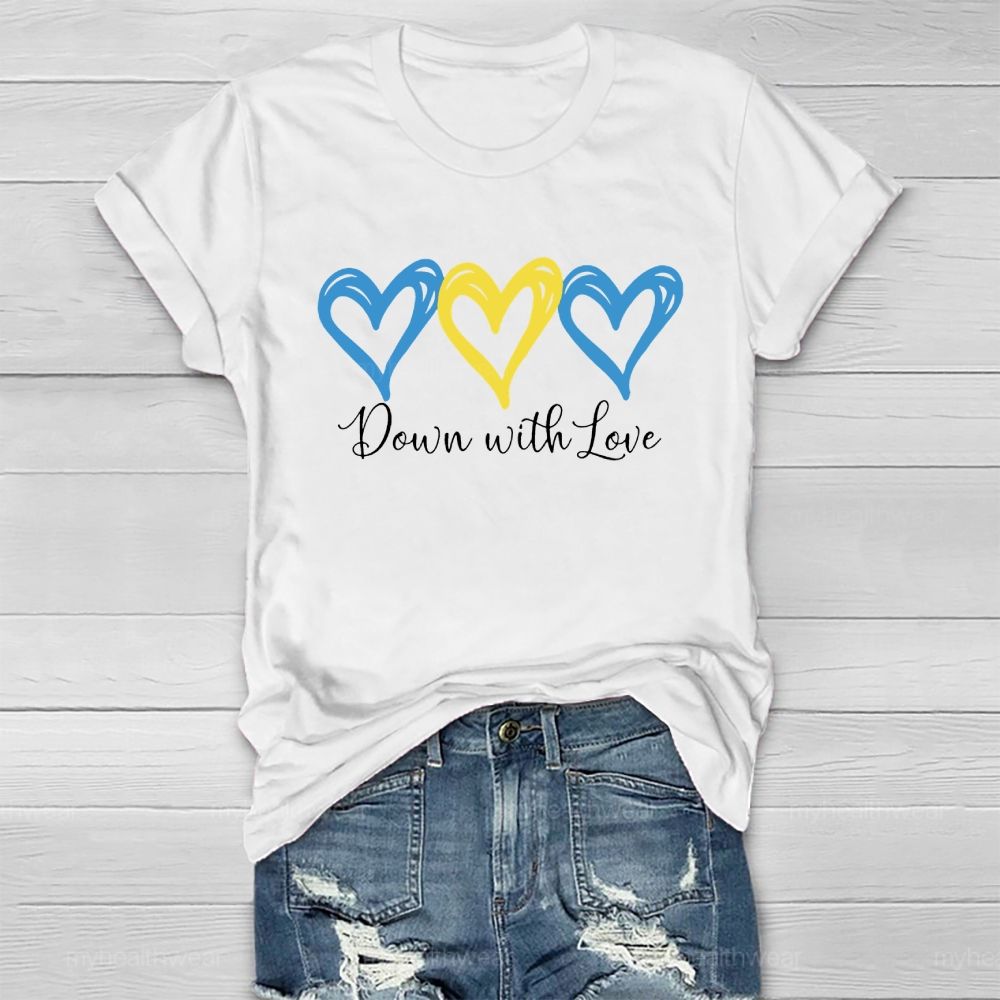 Down With Love Healthwear T-shirt
