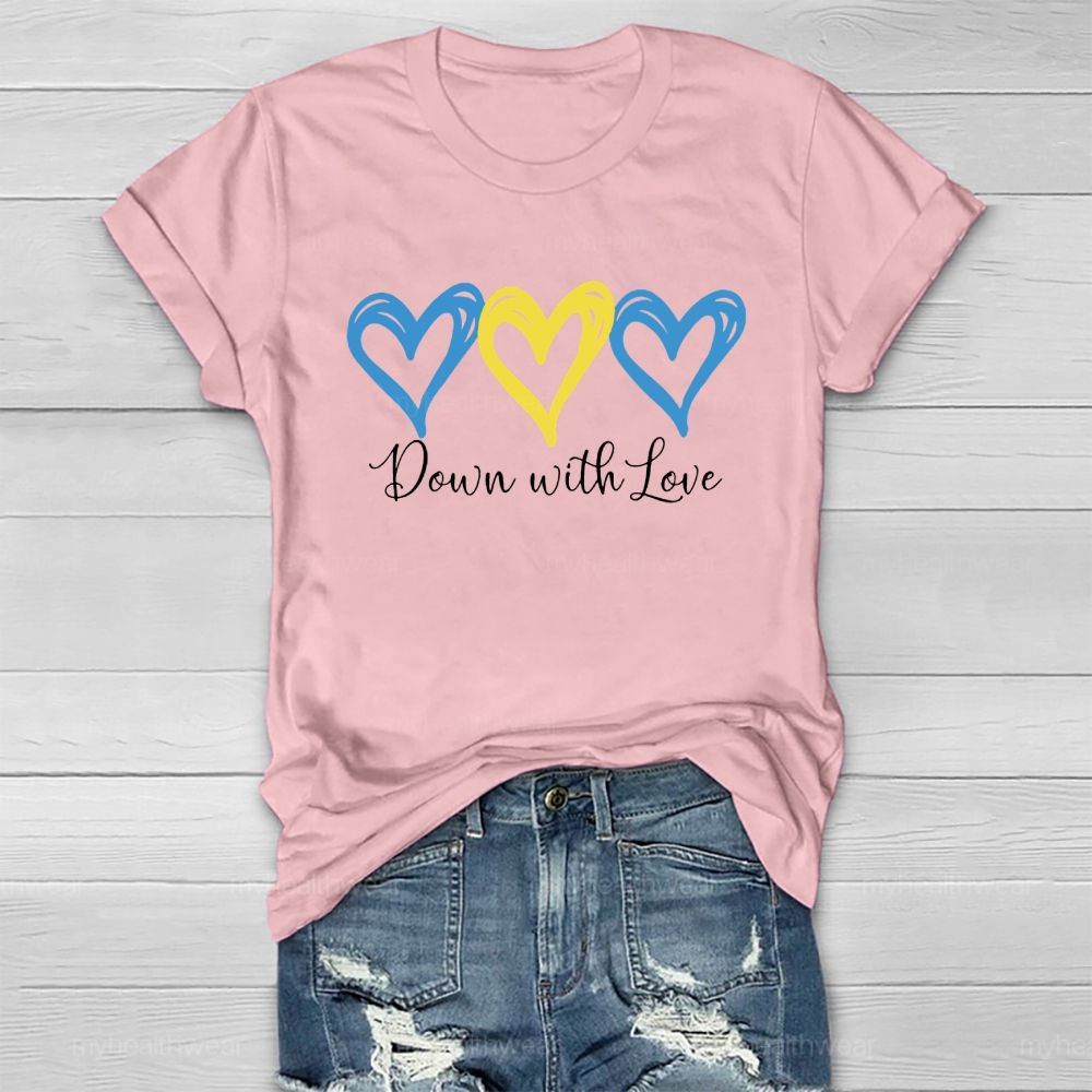 Down With Love Healthwear T-shirt