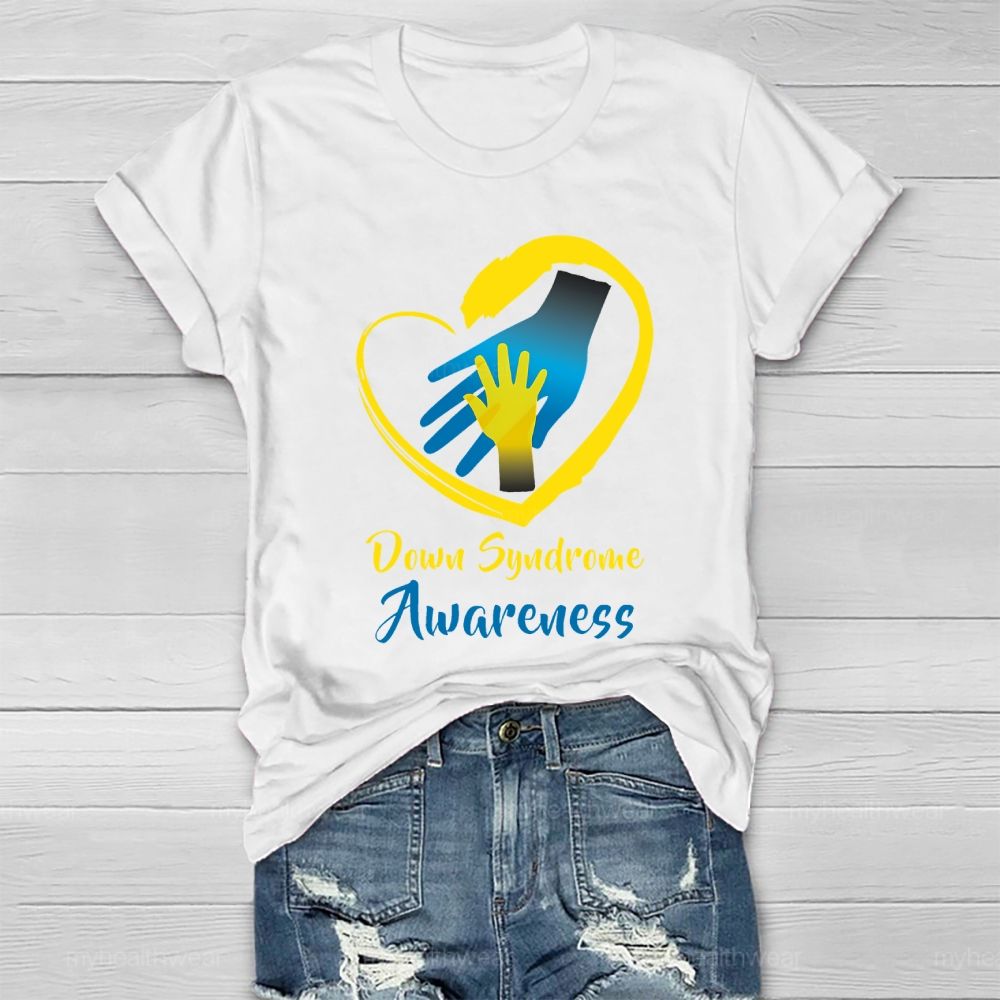 Down Syndrome Awareness Healthwear T-shirt