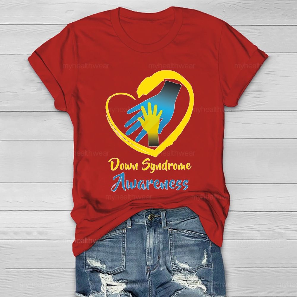 Down Syndrome Awareness Healthwear T-shirt