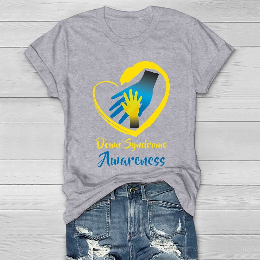 Down Syndrome Awareness Healthwear T-shirt