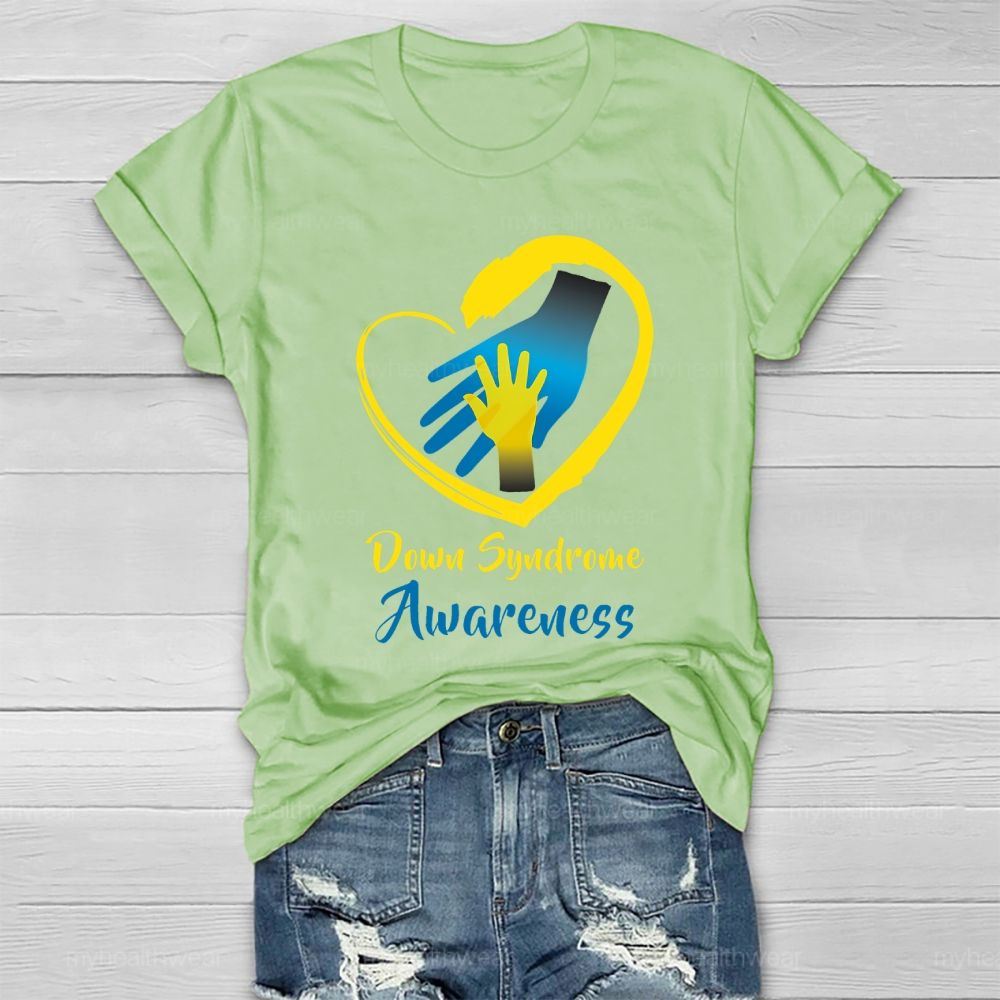 Down Syndrome Awareness Healthwear T-shirt
