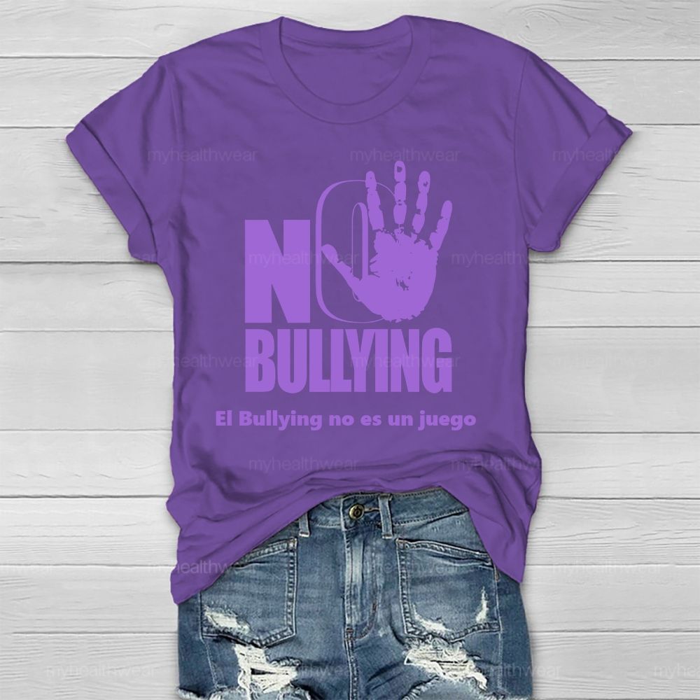 No Bullying Healthwear T-shirt