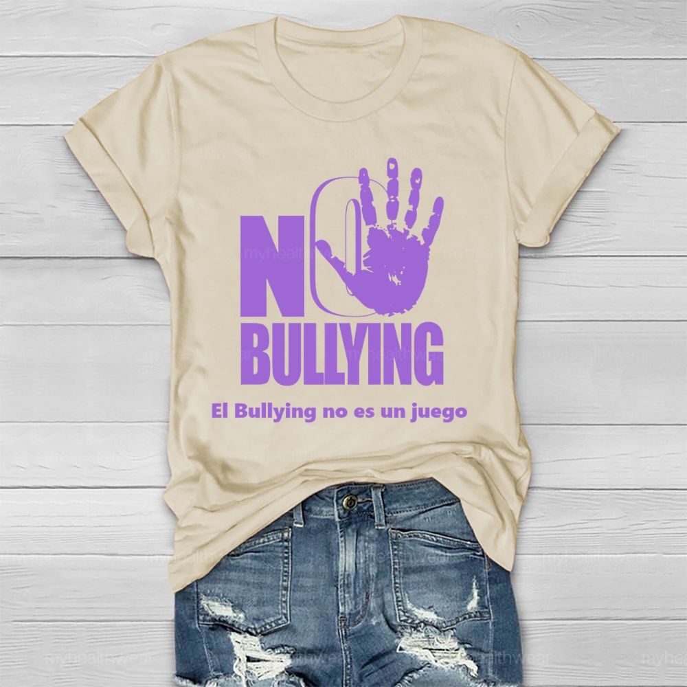 No Bullying Healthwear T-shirt