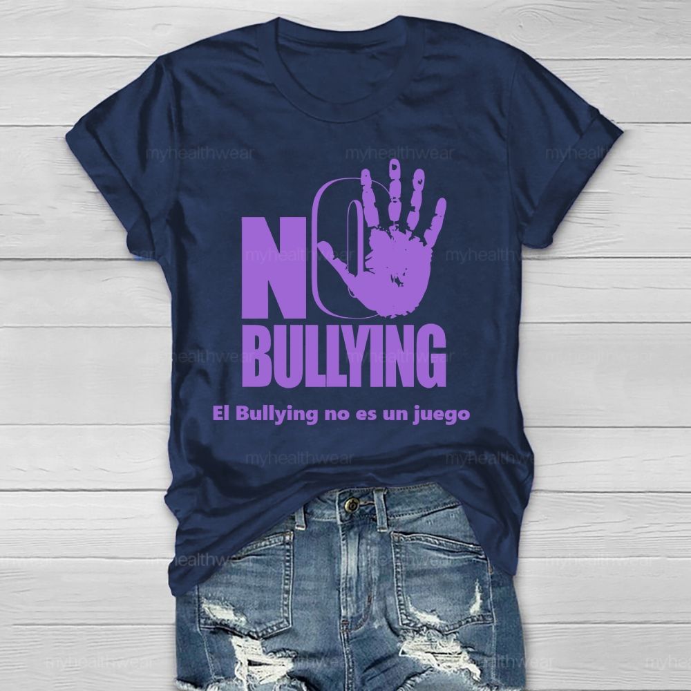 No Bullying Healthwear T-shirt