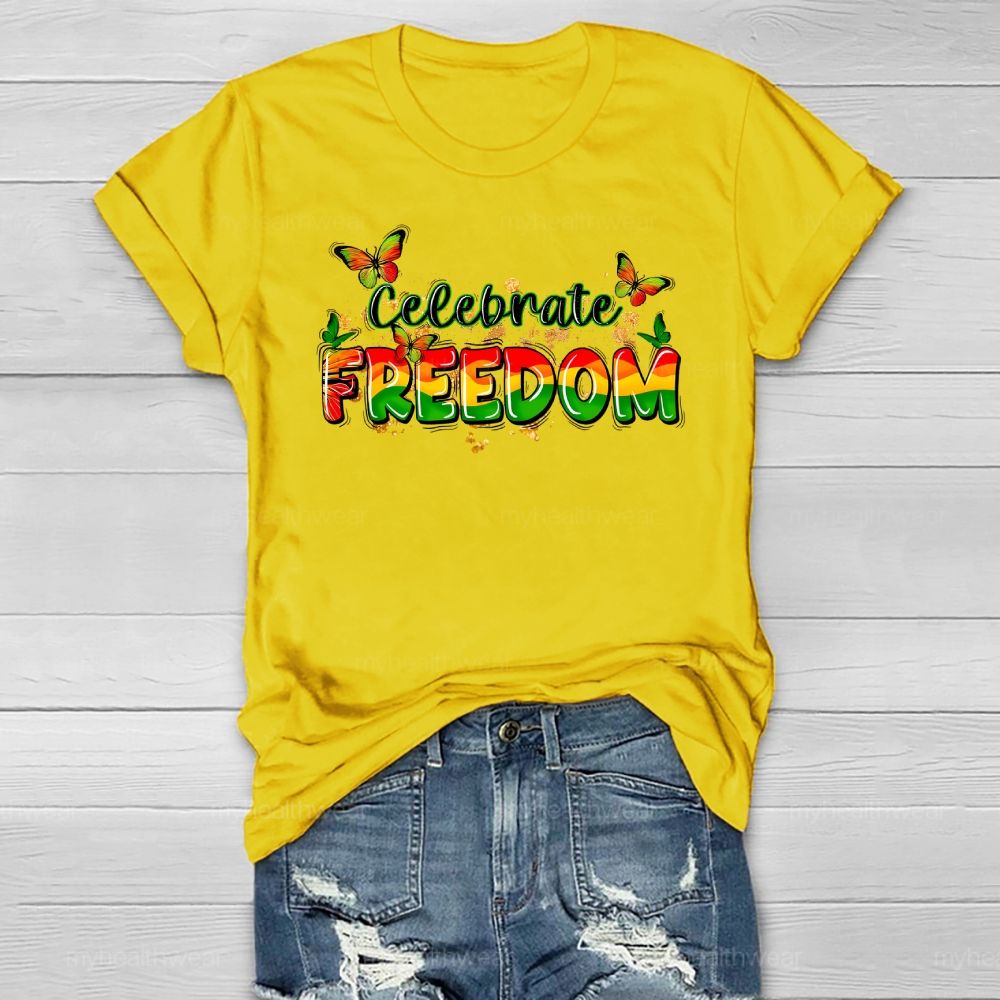 Celebrate Freedom Healthwear T-shirt