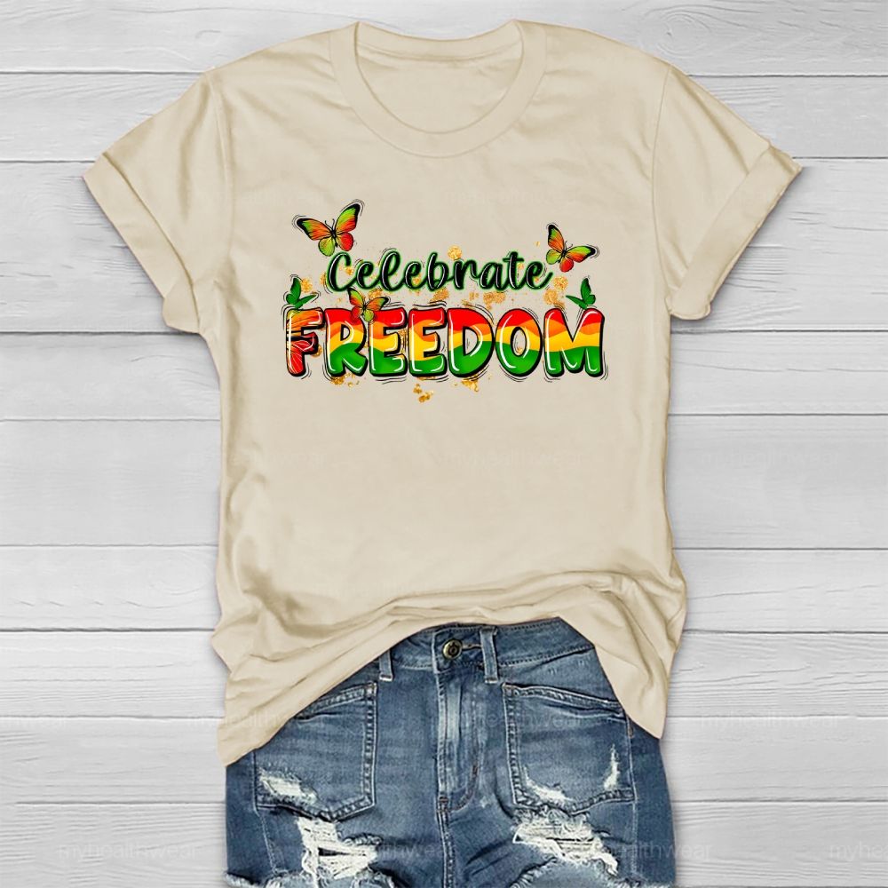 Celebrate Freedom Healthwear T-shirt