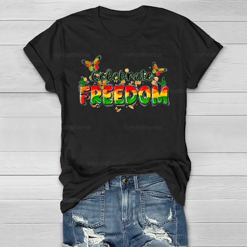 Celebrate Freedom Healthwear T-shirt