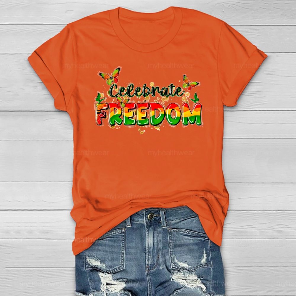 Celebrate Freedom Healthwear T-shirt