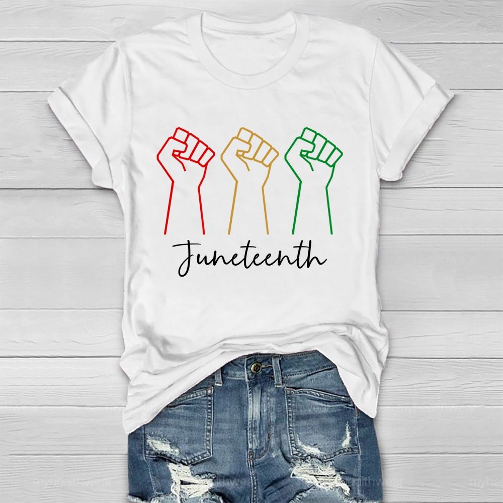 Juneteenth Healthwear T-shirt