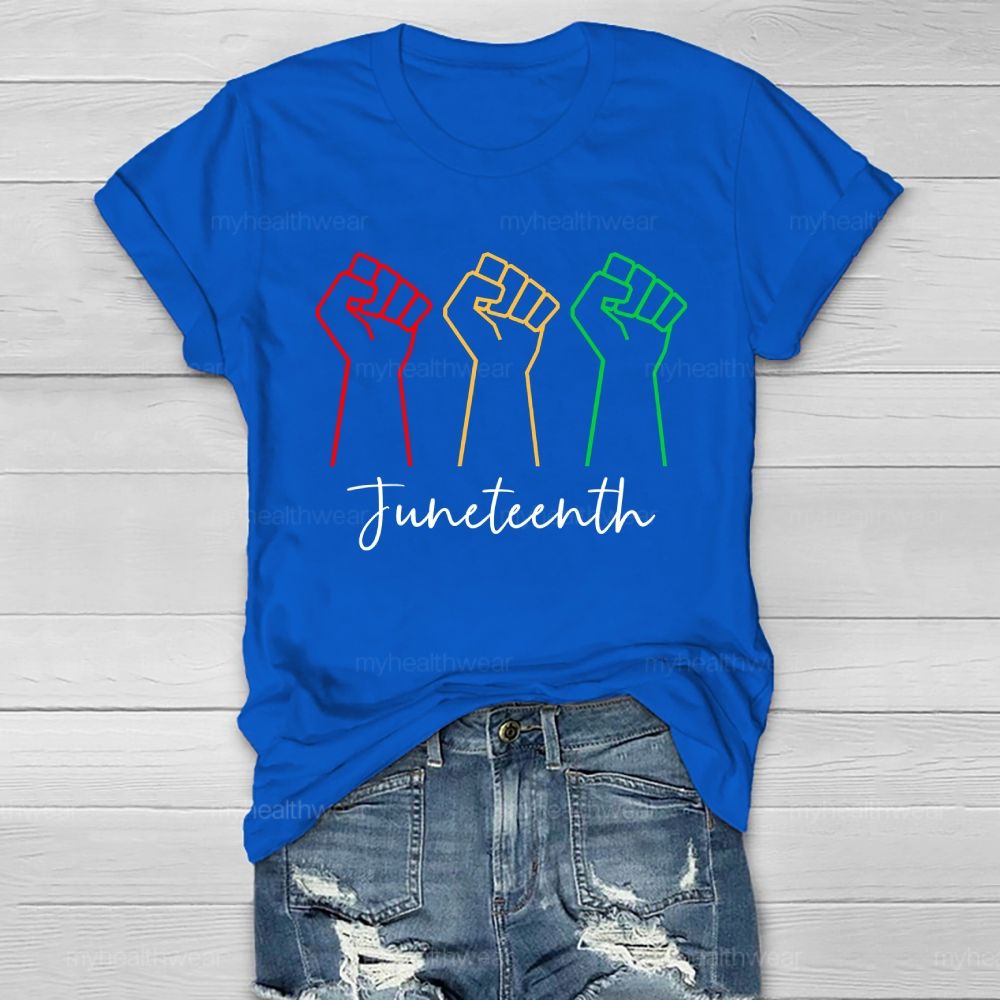 Juneteenth Healthwear T-shirt