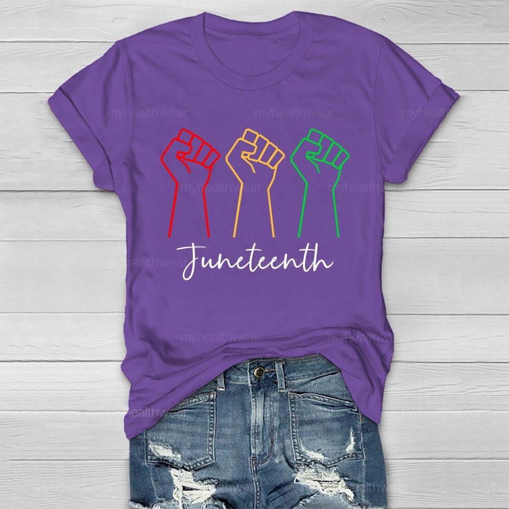 Juneteenth Healthwear T-shirt