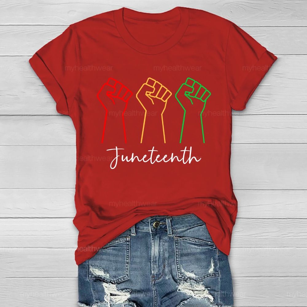 Juneteenth Healthwear T-shirt
