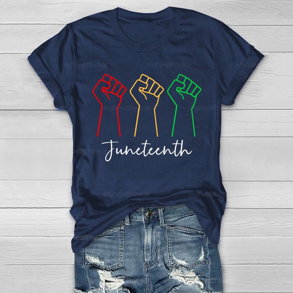 Juneteenth Healthwear T-shirt