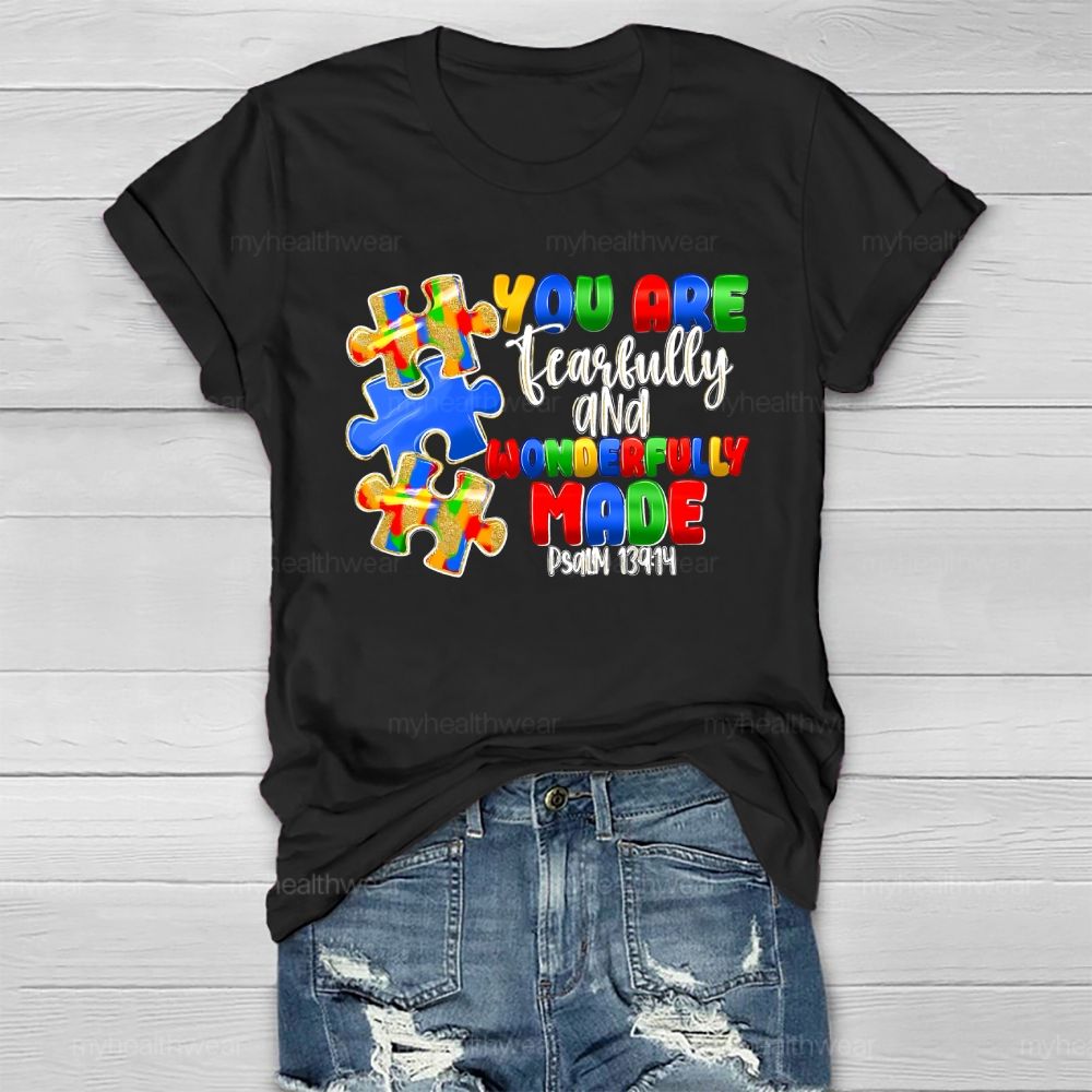 You Are Fearfully And Wonderfully Made Healthwear T-shirt
