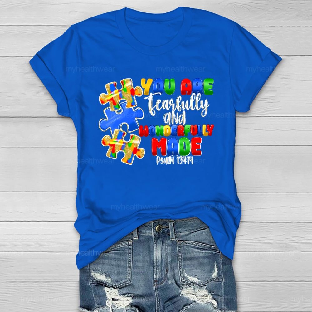 You Are Fearfully And Wonderfully Made Healthwear T-shirt