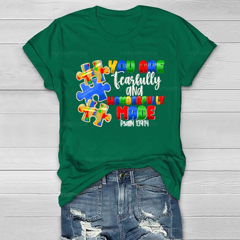 You Are Fearfully And Wonderfully Made Healthwear T-shirt