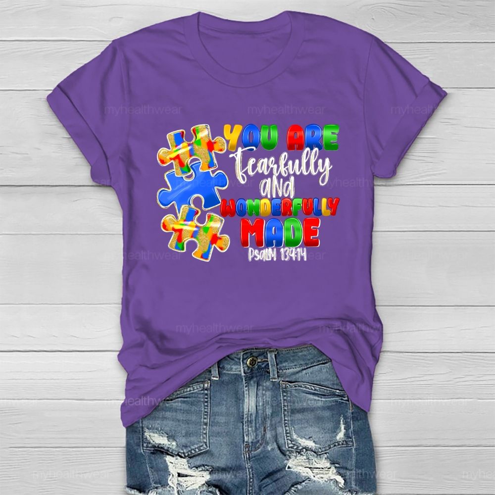 You Are Fearfully And Wonderfully Made Healthwear T-shirt