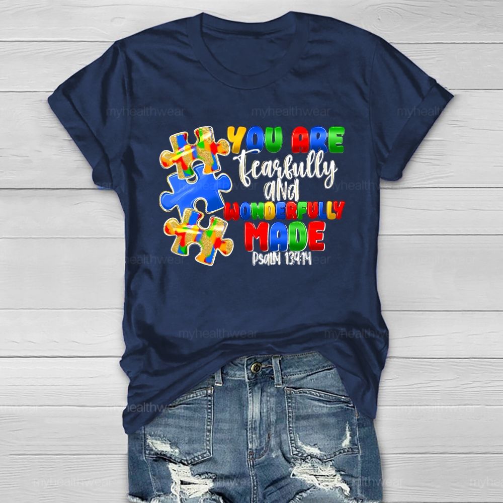 You Are Fearfully And Wonderfully Made Healthwear T-shirt