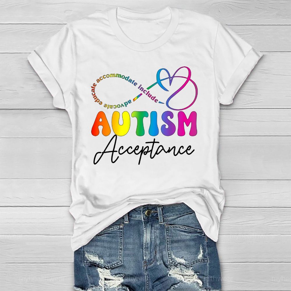 Autism Acceptance Healthwear T-shirt