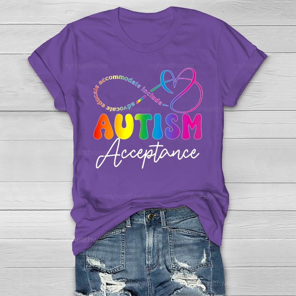 Autism Acceptance Healthwear T-shirt