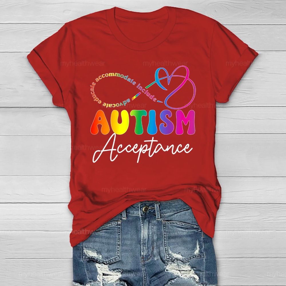 Autism Acceptance Healthwear T-shirt