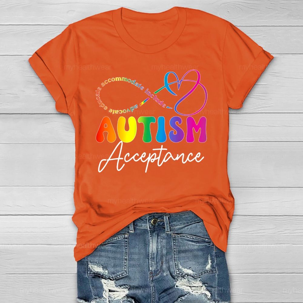 Autism Acceptance Healthwear T-shirt