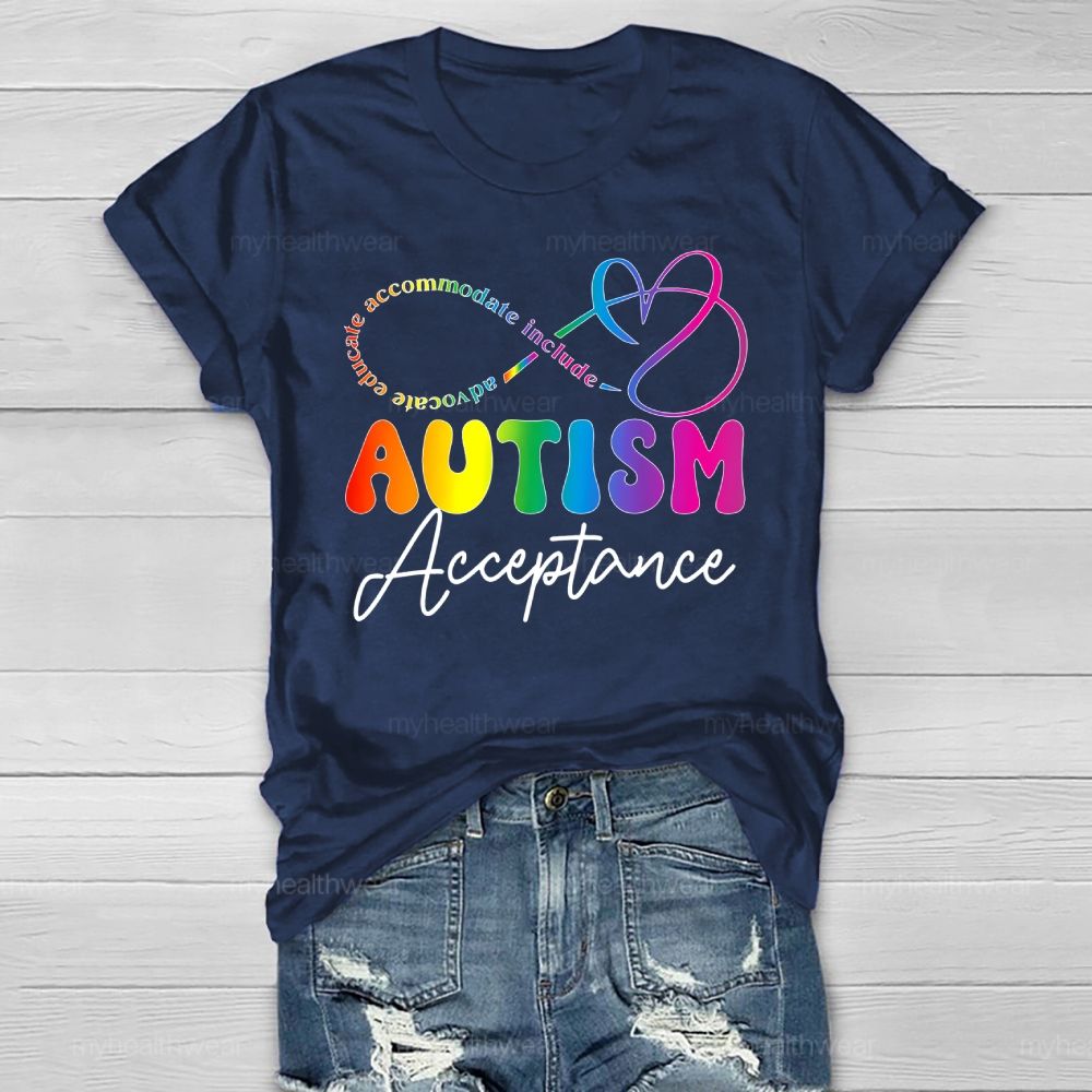 Autism Acceptance Healthwear T-shirt