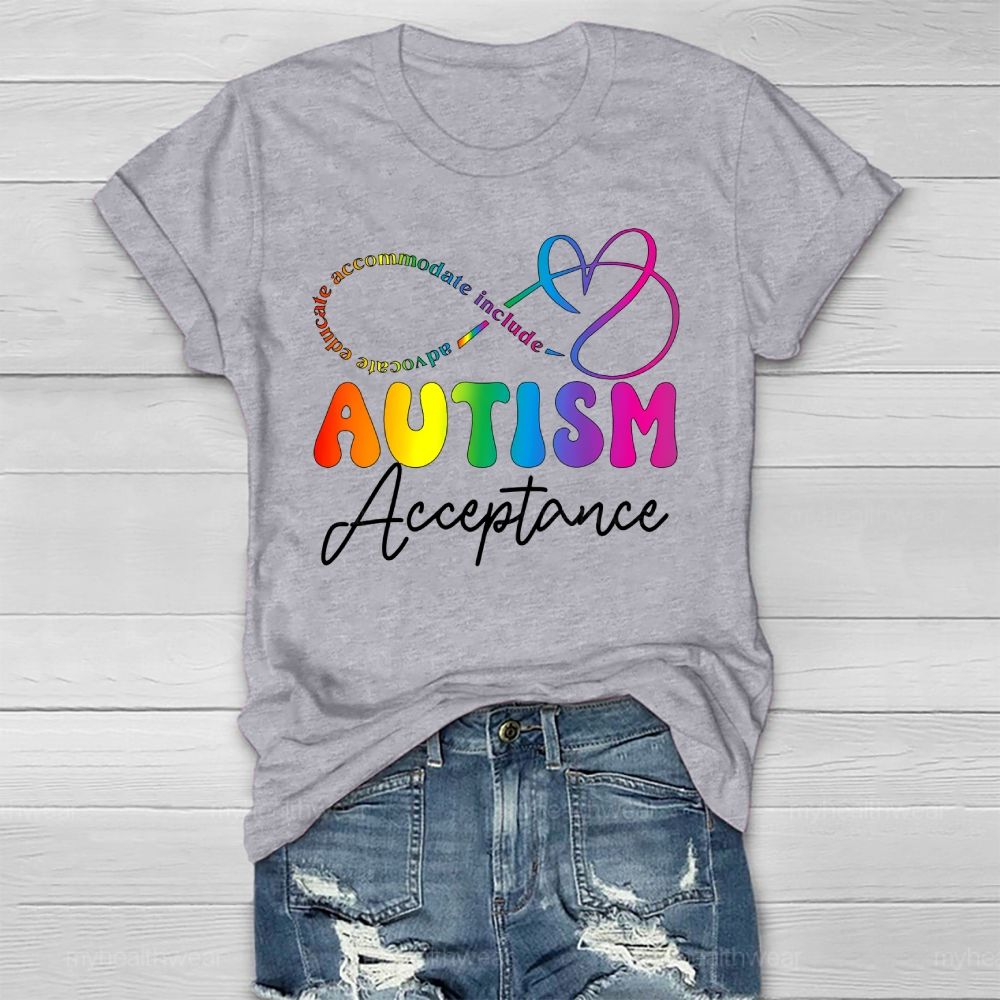 Autism Acceptance Healthwear T-shirt