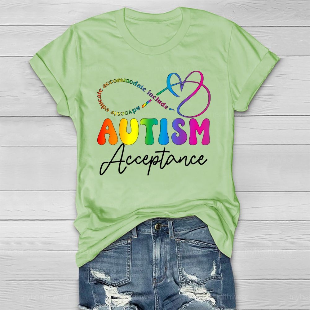 Autism Acceptance Healthwear T-shirt