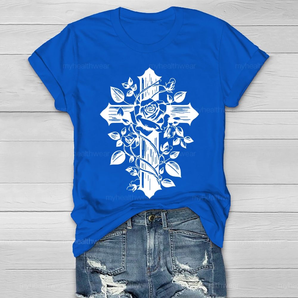 Cross Rose Healthwear T-shirt
