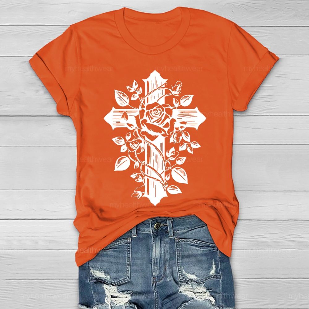 Cross Rose Healthwear T-shirt