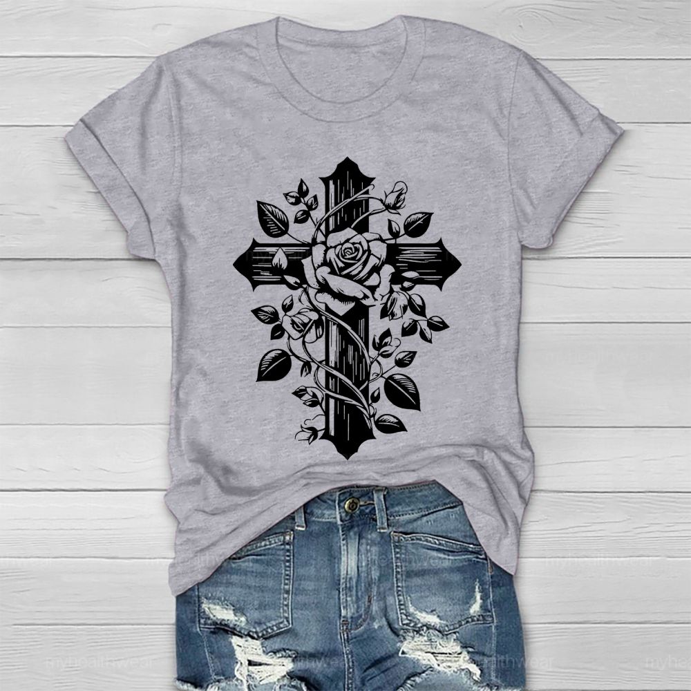 Cross Rose Healthwear T-shirt