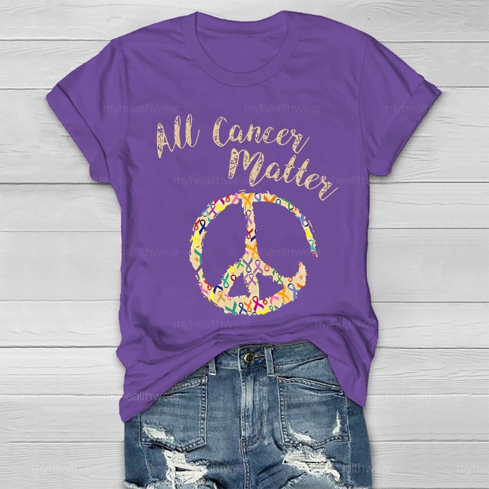 All Cancer Matter Healthwear T-shirt