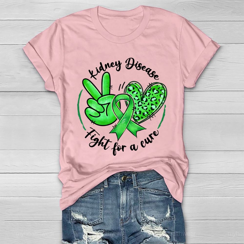 Kidney Disease Fight For A Cure Healthwear T-shirt