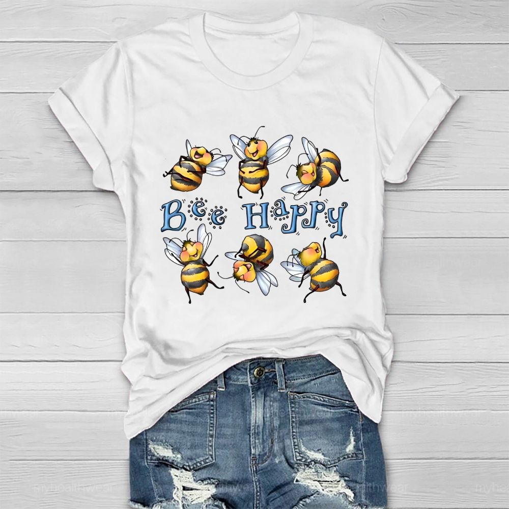 Bee Happy Healthwear T-shirt