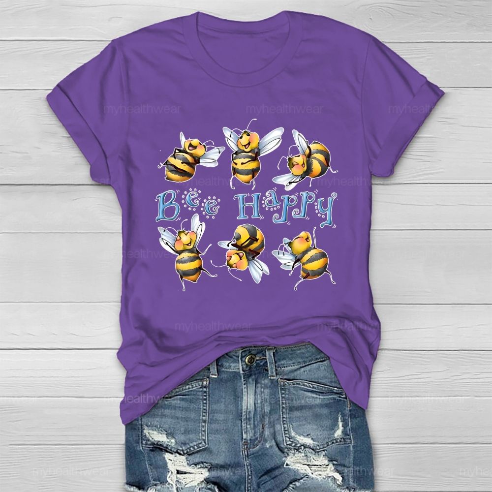 Bee Happy Healthwear T-shirt