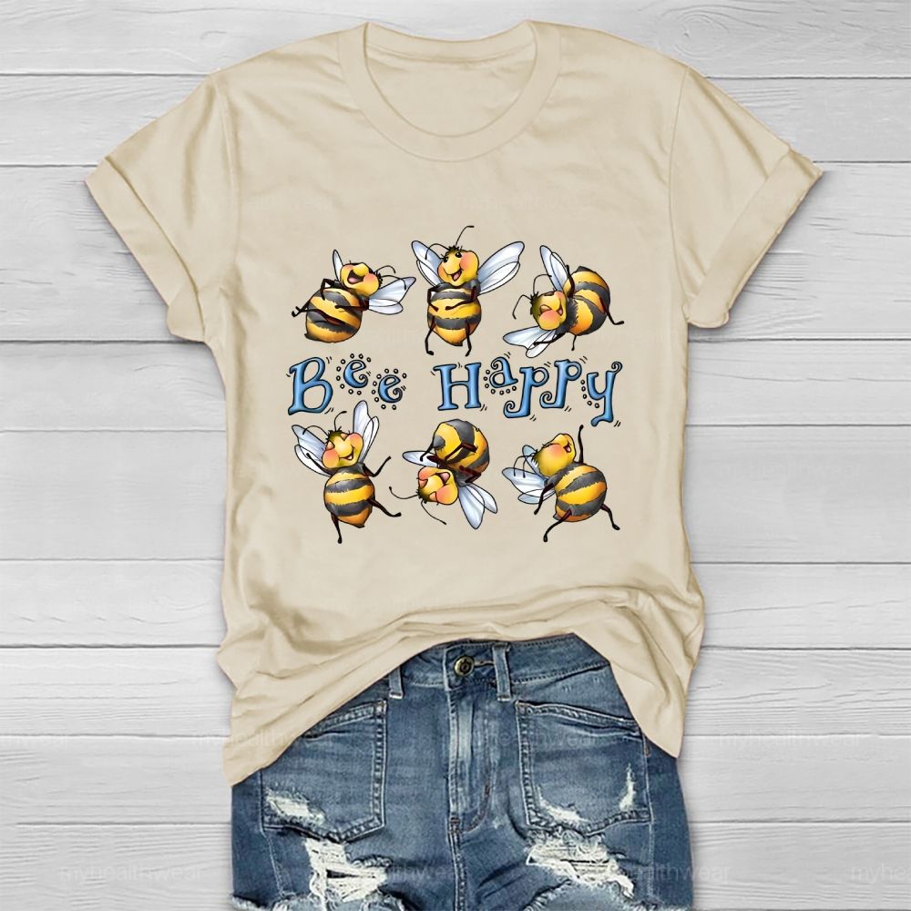 Bee Happy Healthwear T-shirt