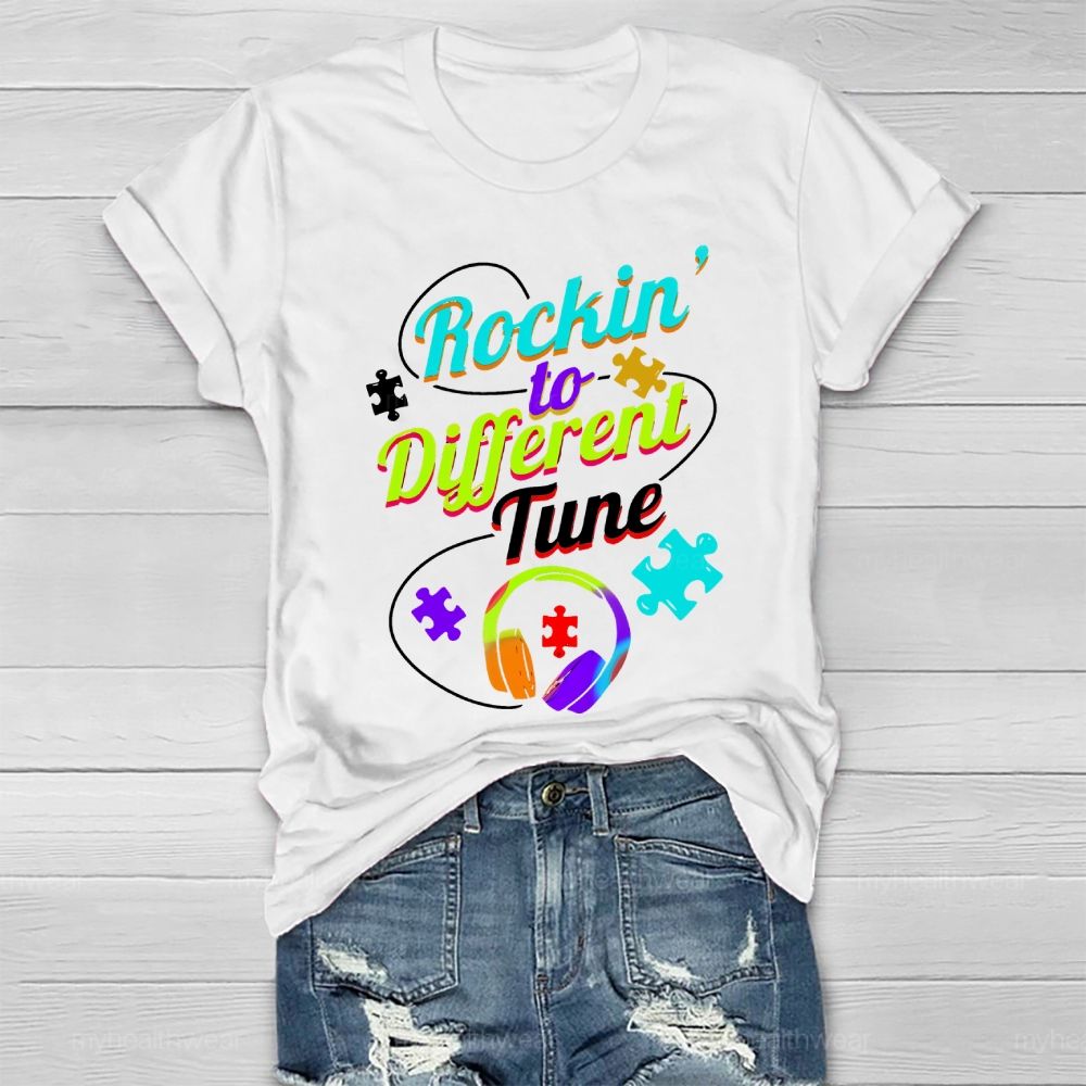Rockin' To A Different Tune Healthwear T-shirt