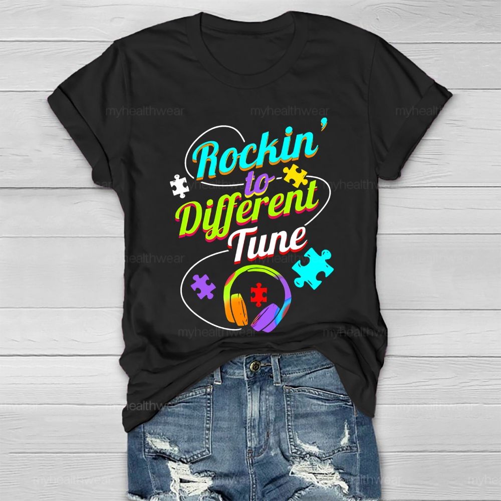Rockin' To A Different Tune Healthwear T-shirt