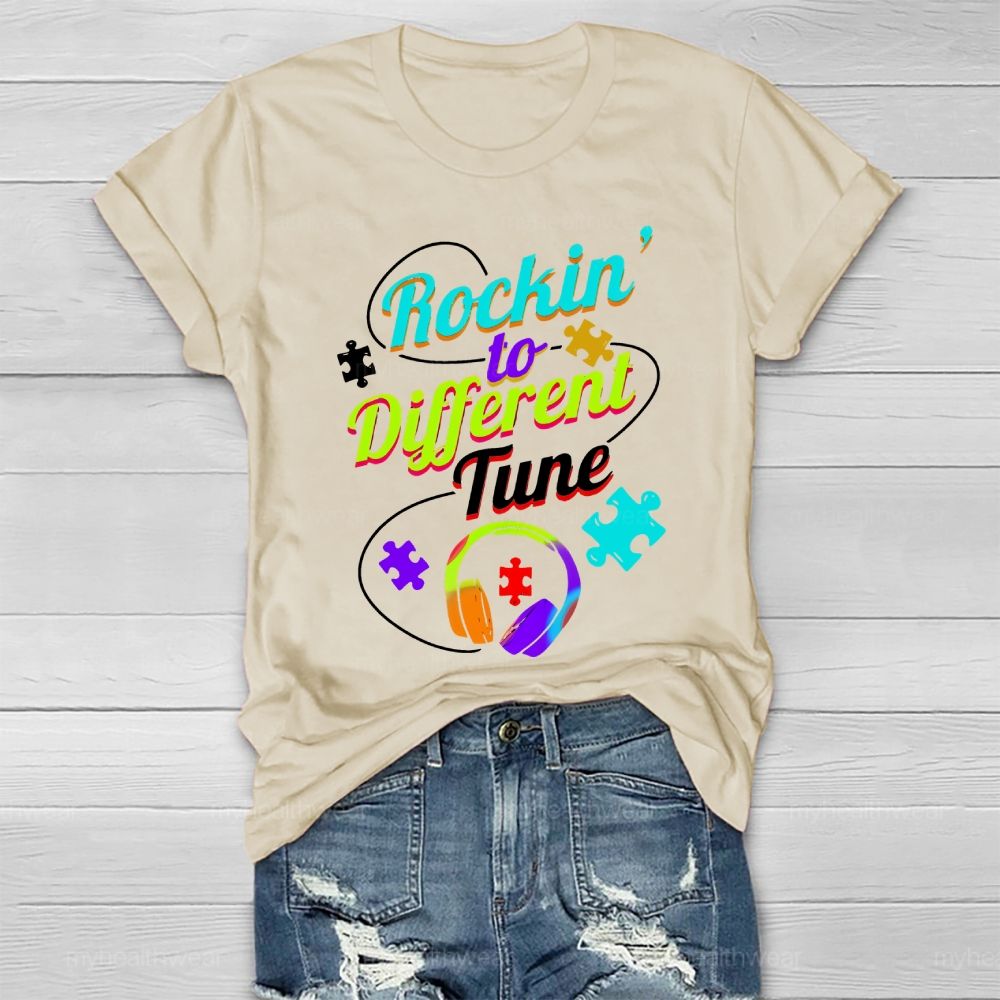 Rockin' To A Different Tune Healthwear T-shirt