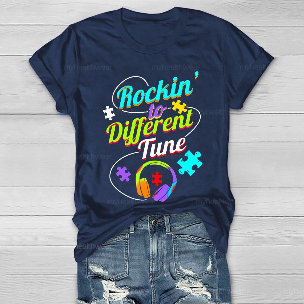 Rockin' To A Different Tune Healthwear T-shirt