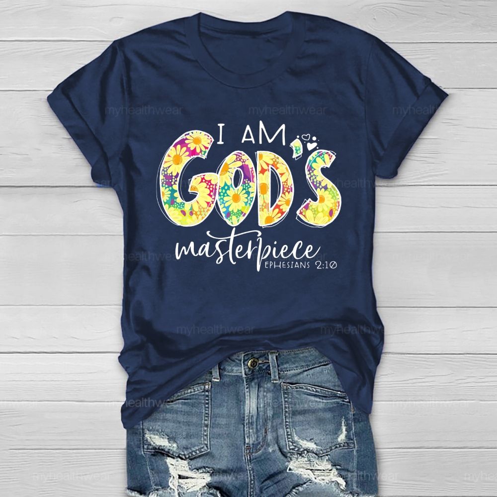 I Am God's Masterpiece Healthwear T-shirt