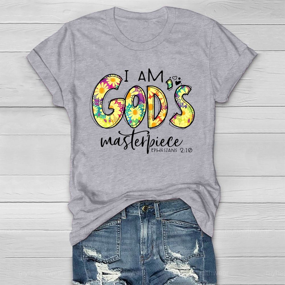 I Am God's Masterpiece Healthwear T-shirt