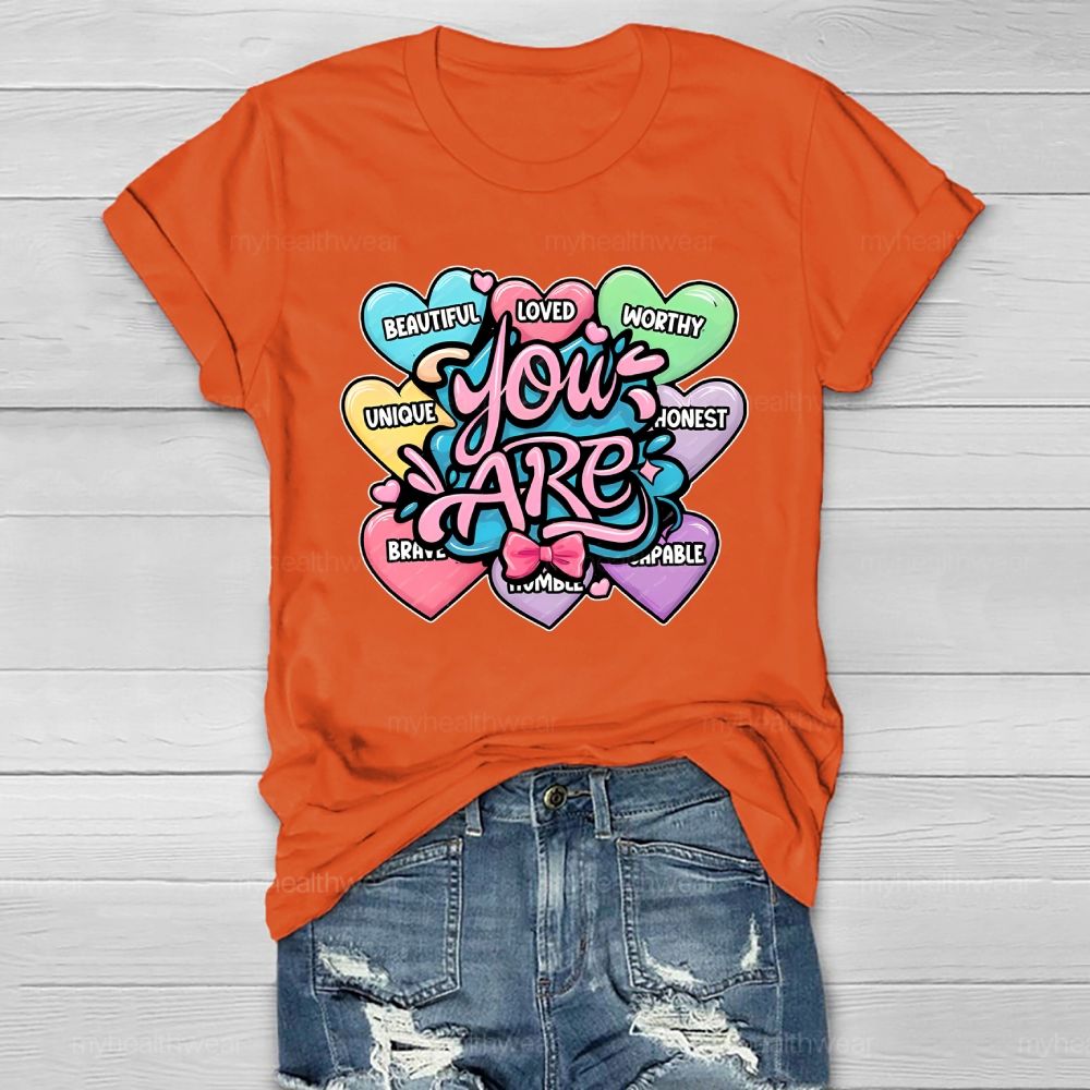 You Are Worthy You Are Loved Healthwear T-shirt